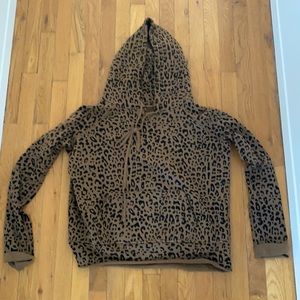 Super cool leopard Nili Lotan hoodie